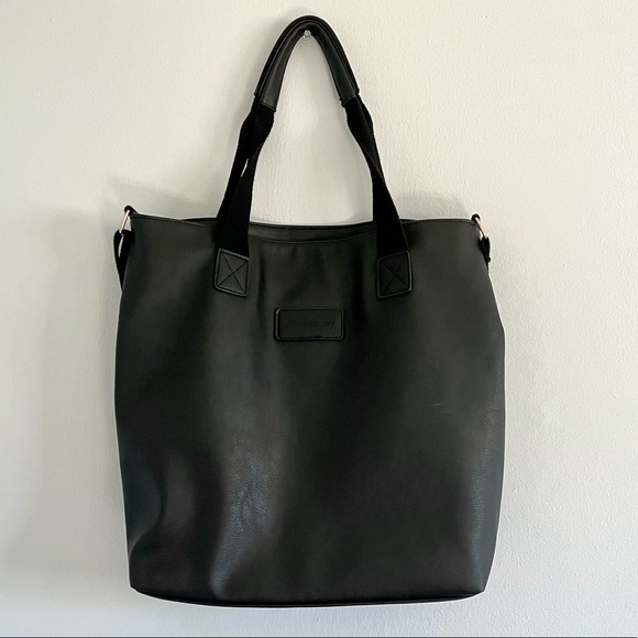Black bucket shoulder bag - Picture 3 of 4
